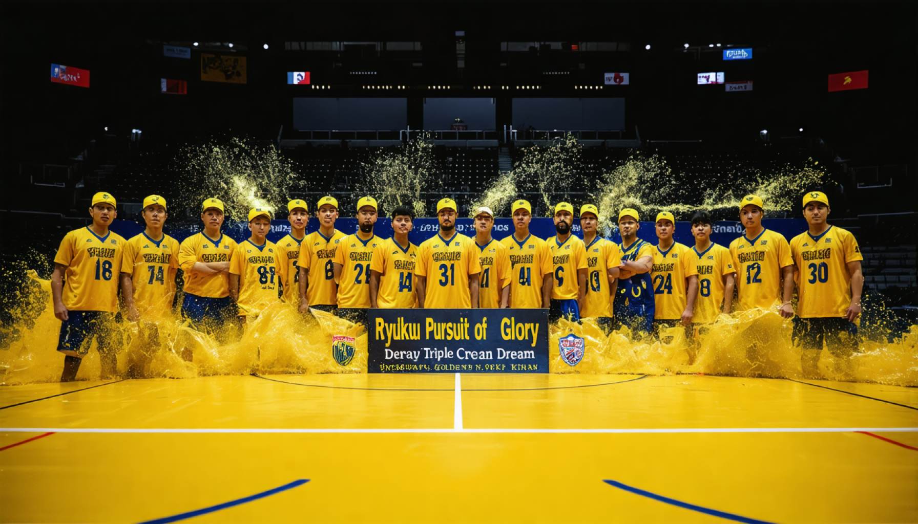 The Pursuit of Glory: Ryukyu Golden Kings’ Triple Crown Dream